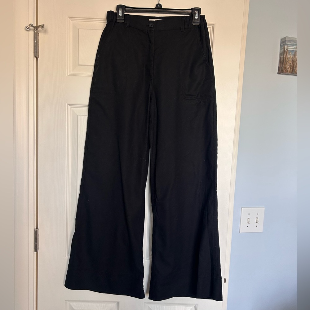 Max Studio Wide Leg Black Pants
